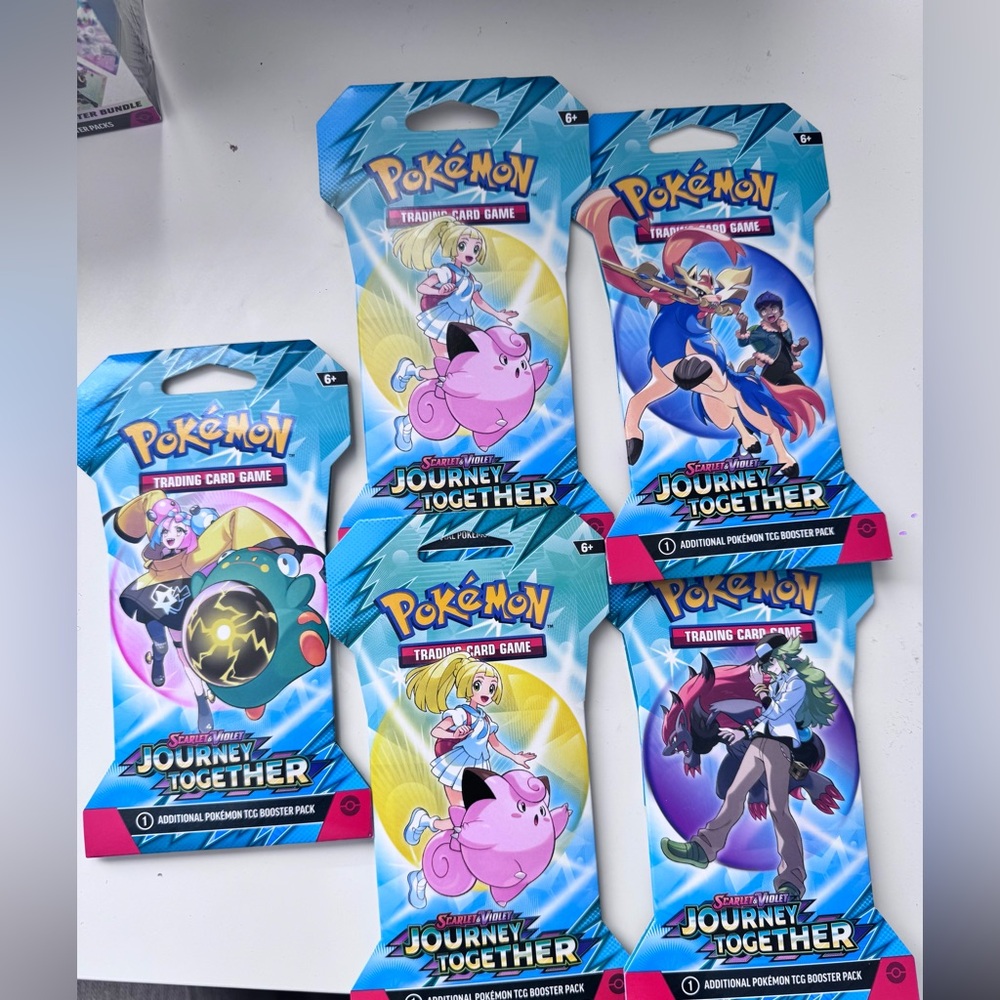 Pokemon Scarlet and Violet journey together Sleeved Booster Pack